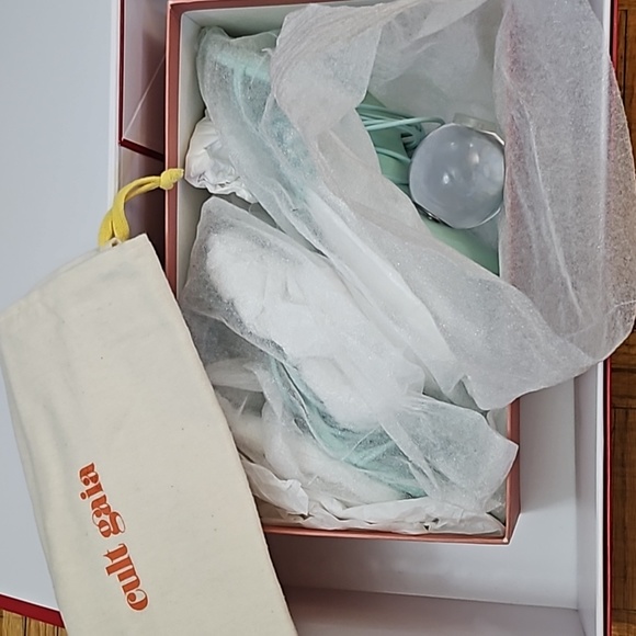 Cult gaia ankle tie leather sandals - Picture 5 of 6